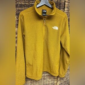 The North‎ Face Mustard Yellow Fleece Jacket